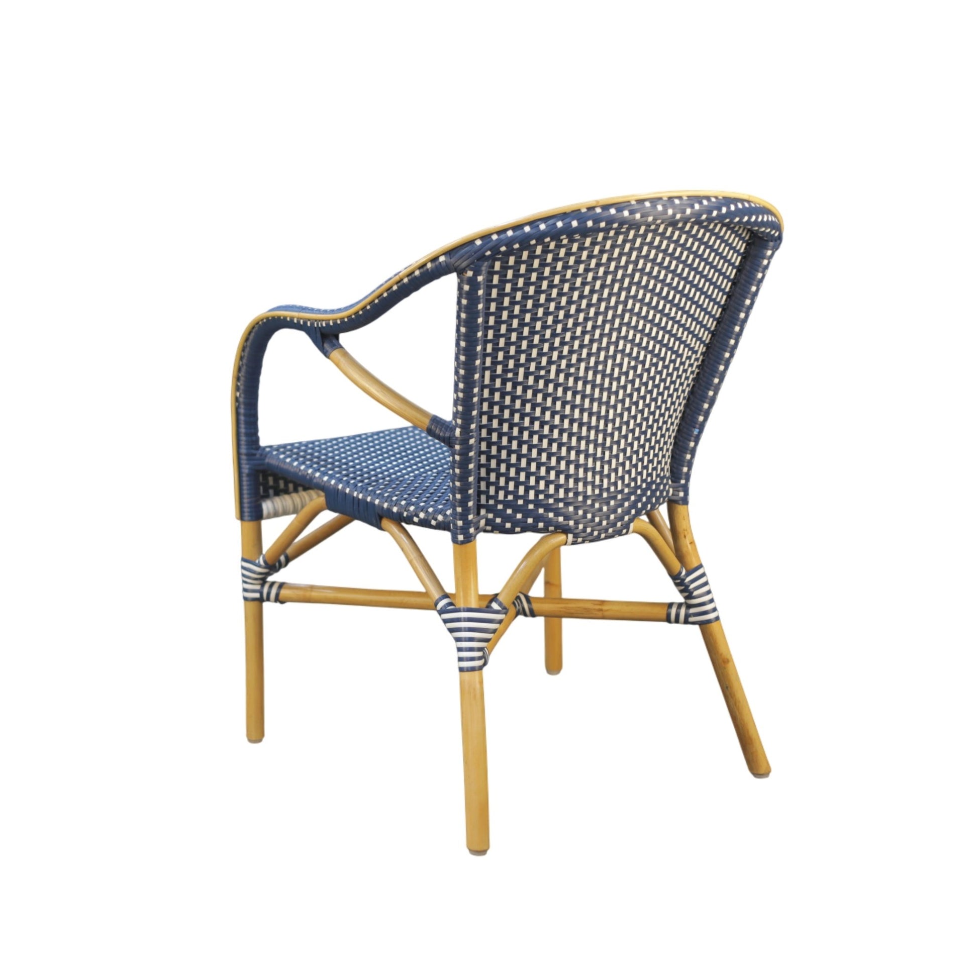 Sonora Dining Chair Blue (Set of 2) - Alpine Furniture