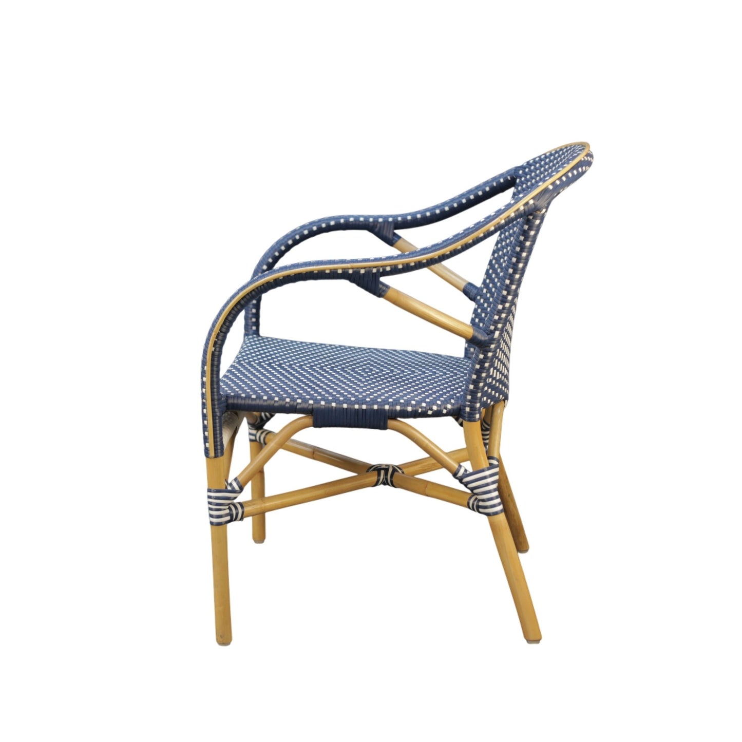 Sonora Dining Chair Blue (Set of 2) - Alpine Furniture