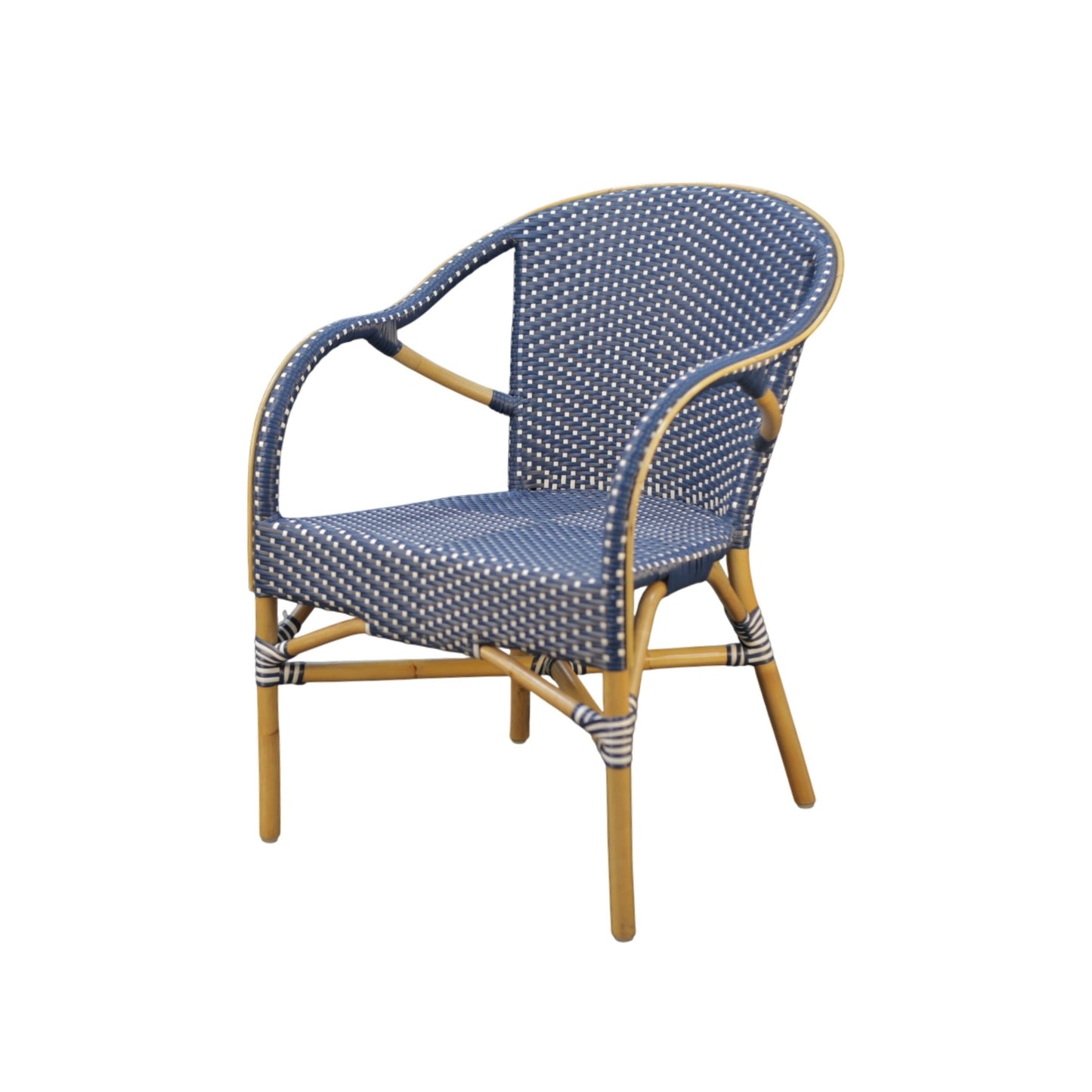 Sonora Dining Chair Blue (Set of 2) - Alpine Furniture