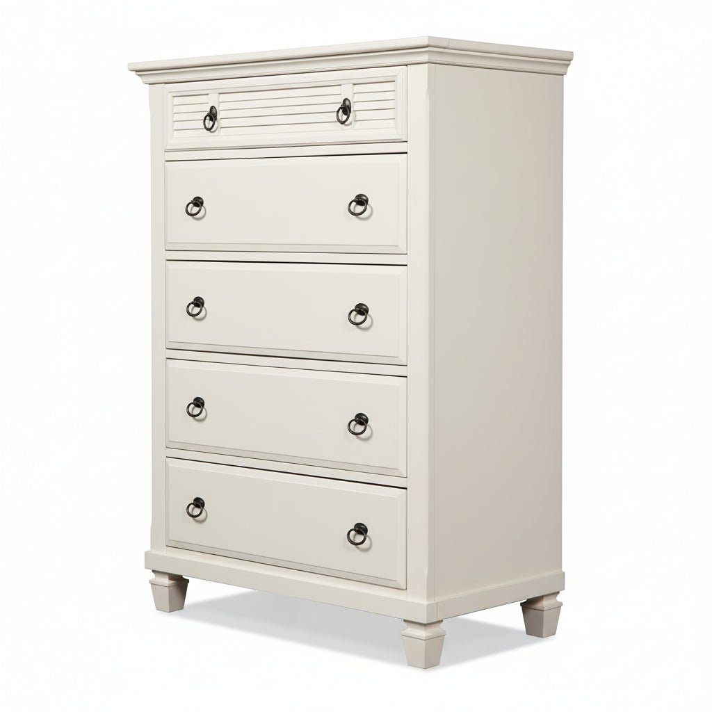 Winchester Chest, White - Alpine Furniture