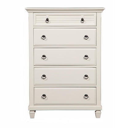 Winchester Chest, White - Alpine Furniture