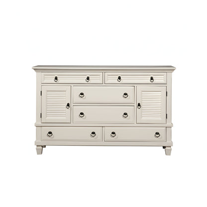 Winchester Dresser, White - Alpine Furniture