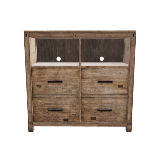 Sydney TV Media Chest, Weathered Grey
