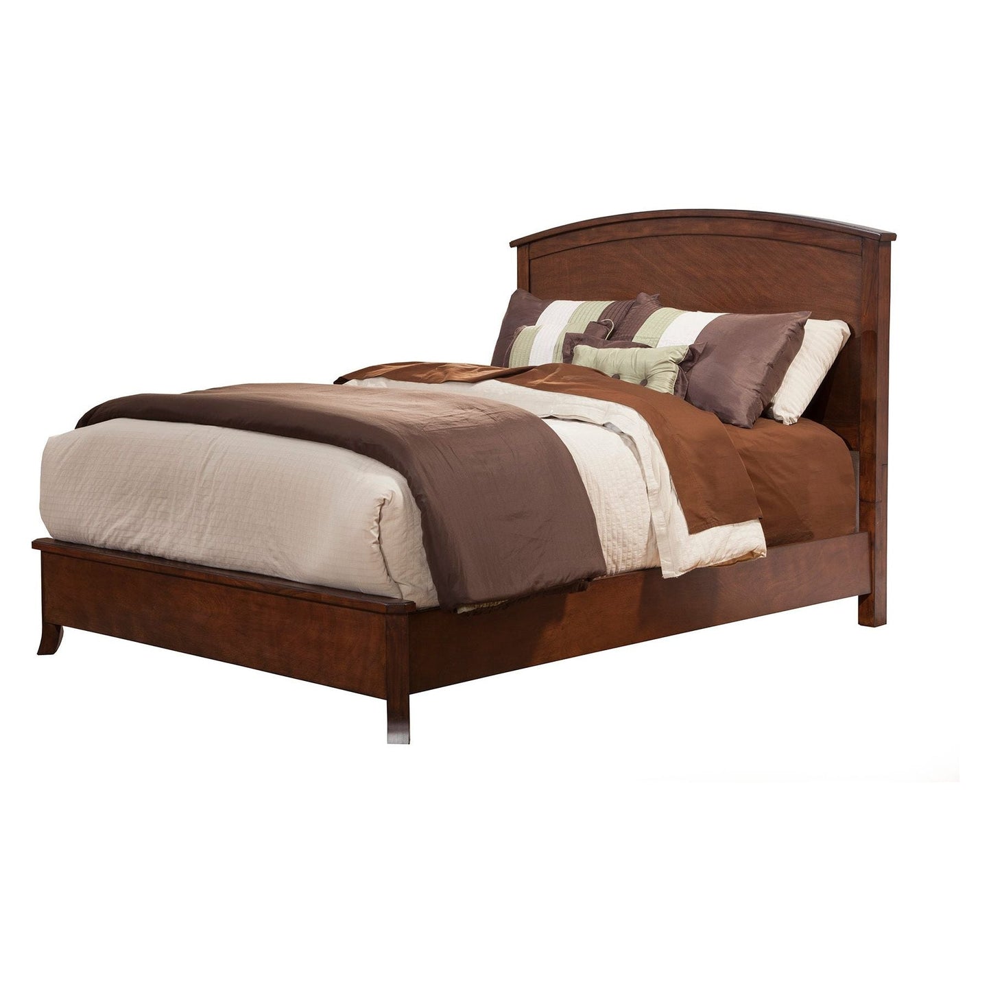 Baker Panel Bed, Mahogany - Alpine Furniture