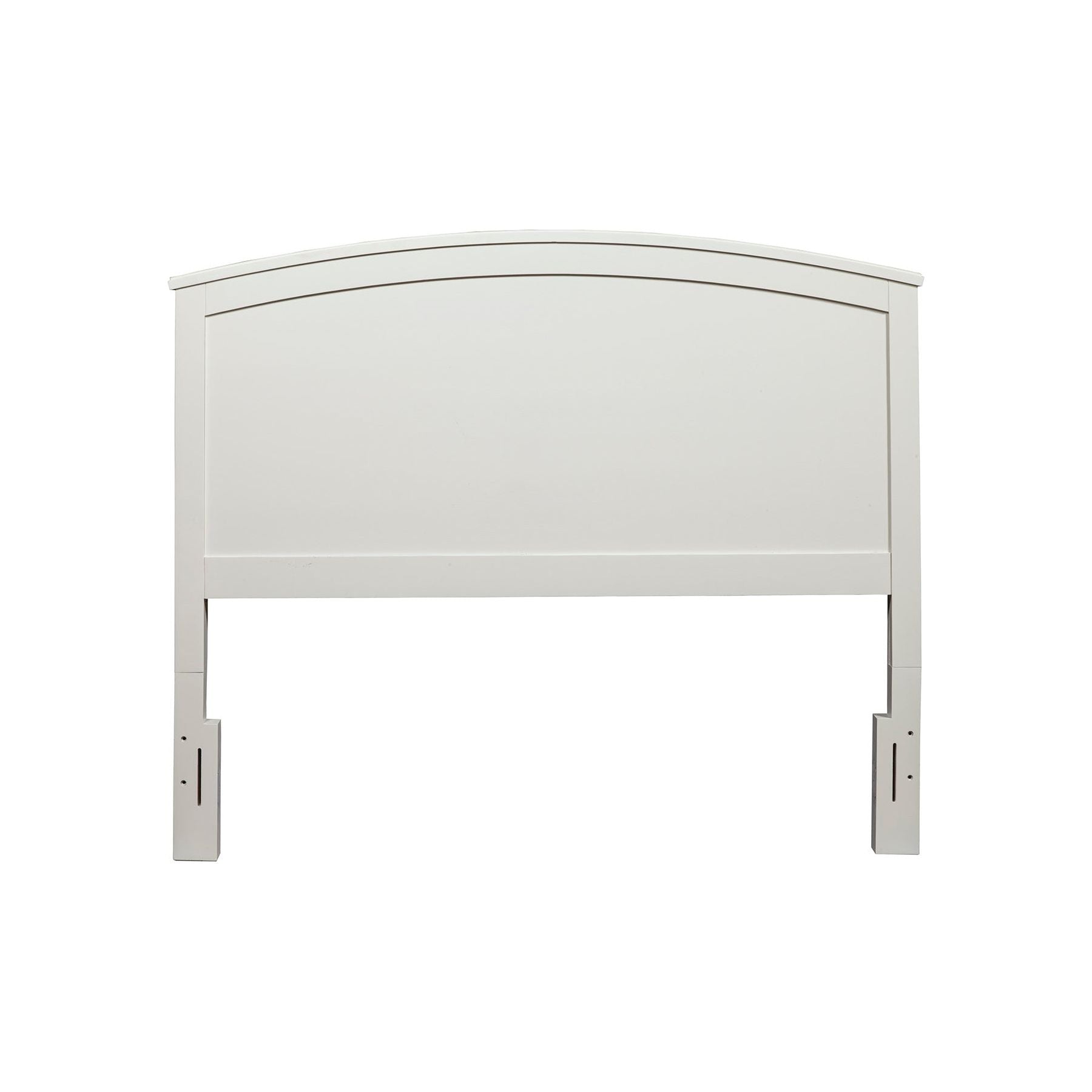 Baker Panel Bed, White - Alpine Furniture