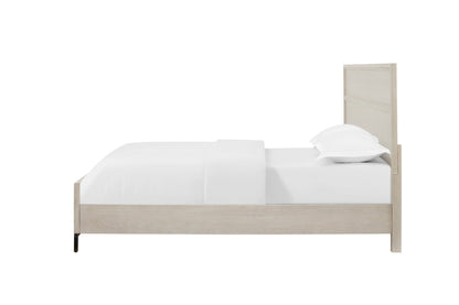 Bradley Platform Bed, Antique White - Alpine Furniture