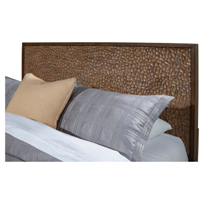 Brown Pearl Headboard, Brown Bronze - Alpine Furniture
