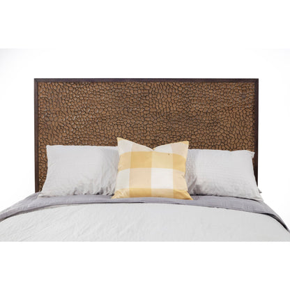 Brown Pearl Platform Bed, Brown Bronze - Alpine Furniture