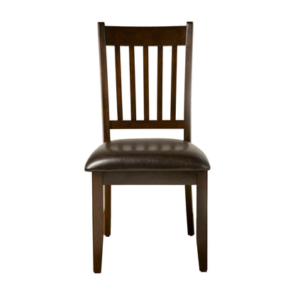 Capitola Side Chairs, Espresso - Alpine Furniture