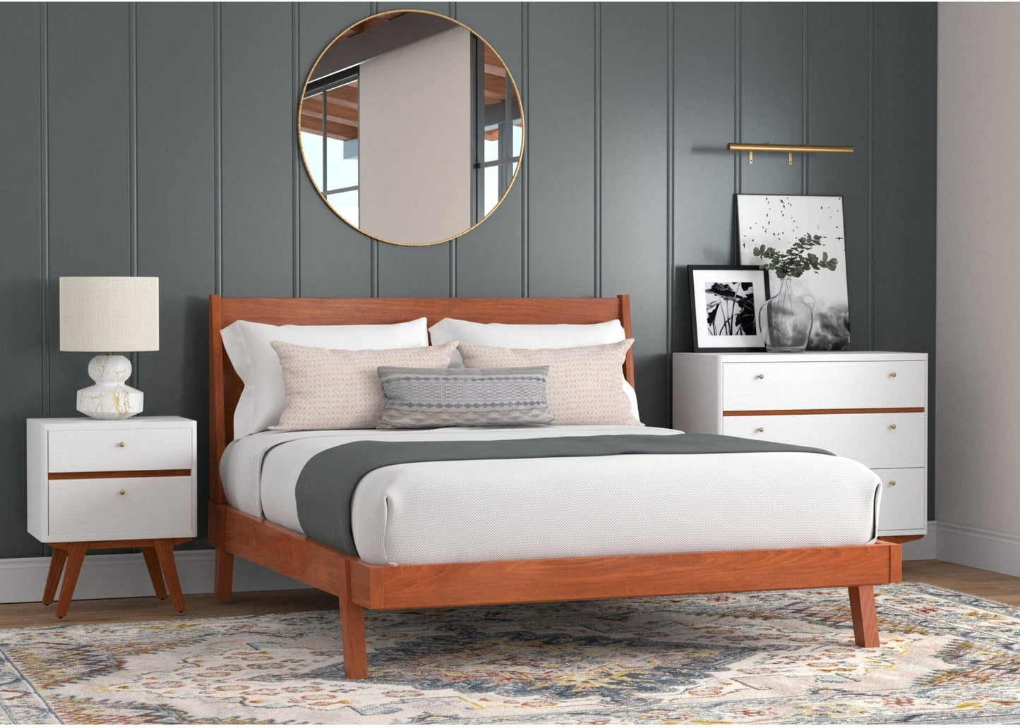 Dakota Platform Bed - Alpine Furniture