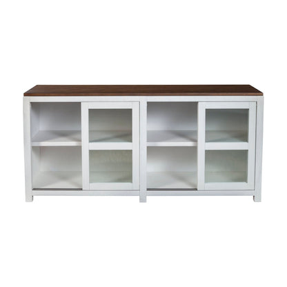 Donham Large Display Cabinet - Alpine Furniture