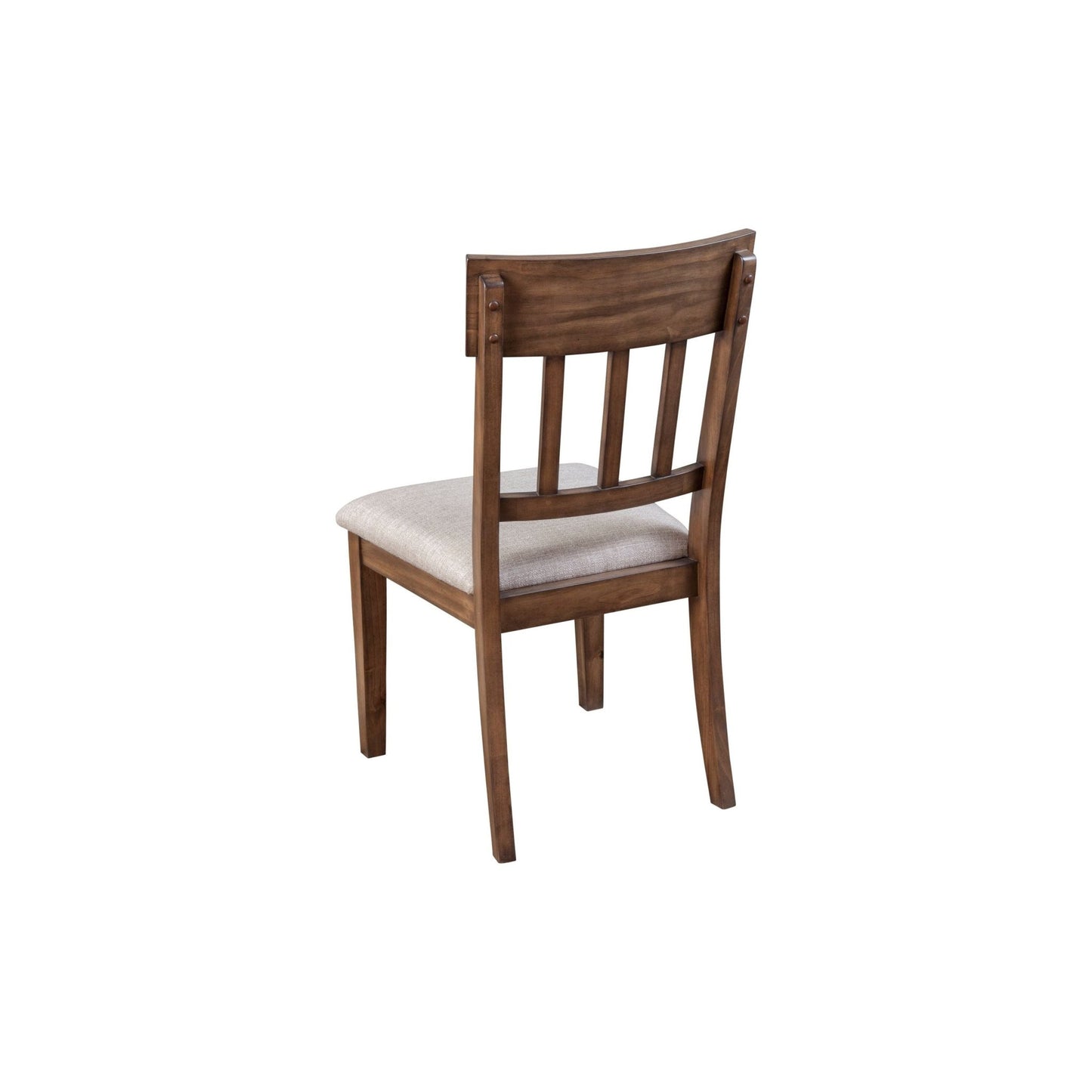 Donham Set of 2 Side Chairs, Brown - Alpine Furniture