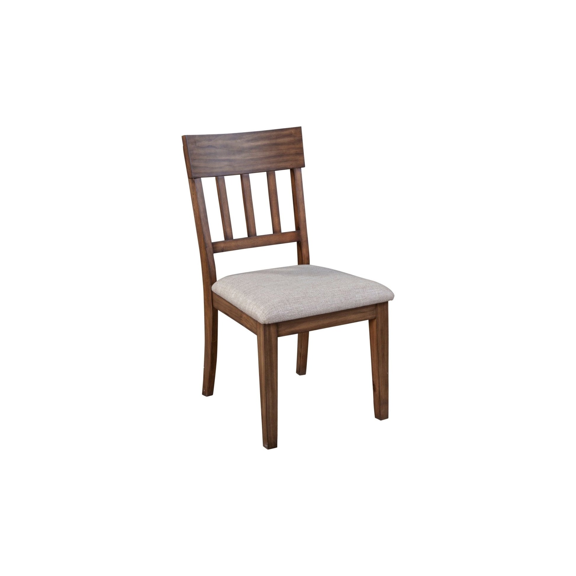 Donham Set of 2 Side Chairs, Brown - Alpine Furniture