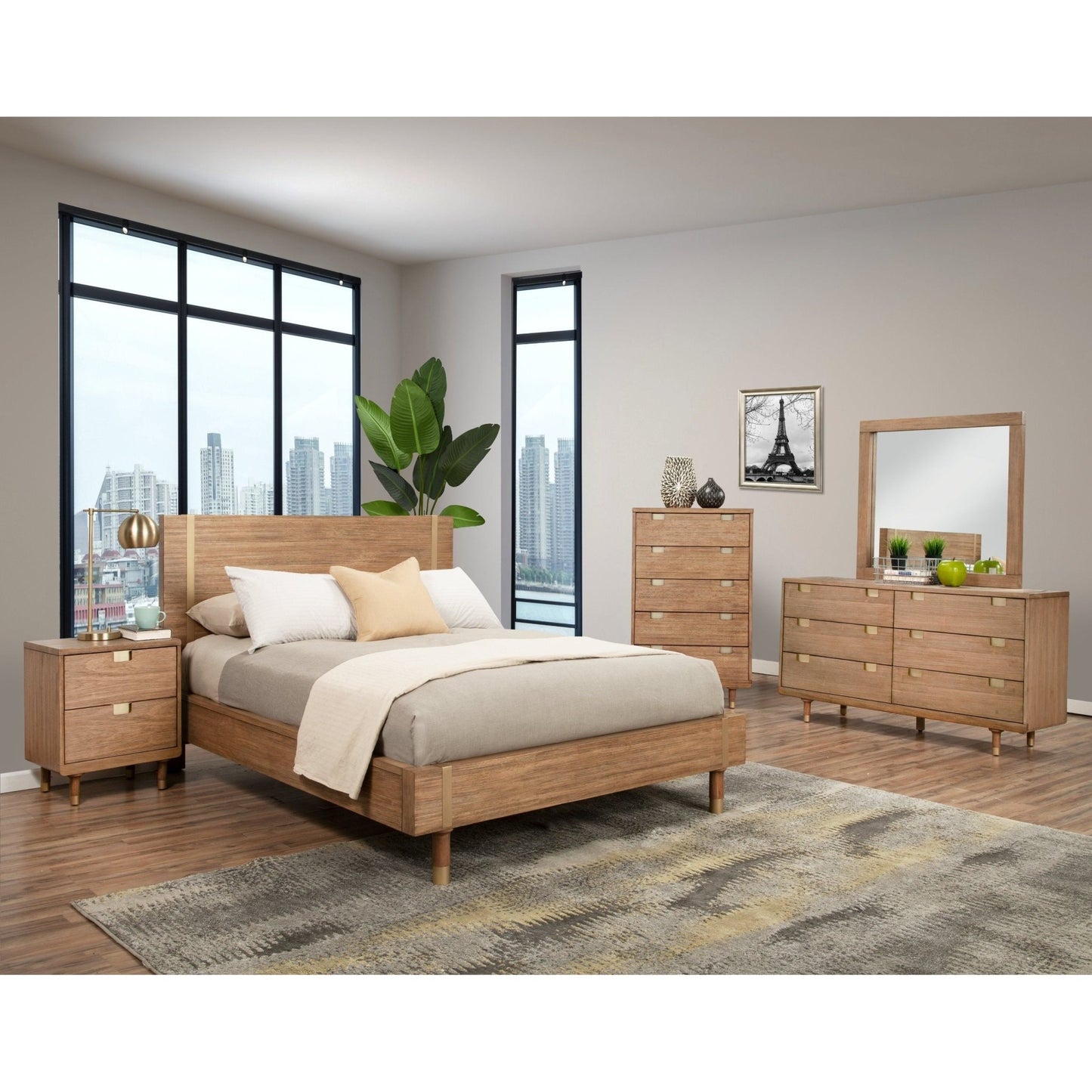 Easton Platform Bed - Alpine Furniture