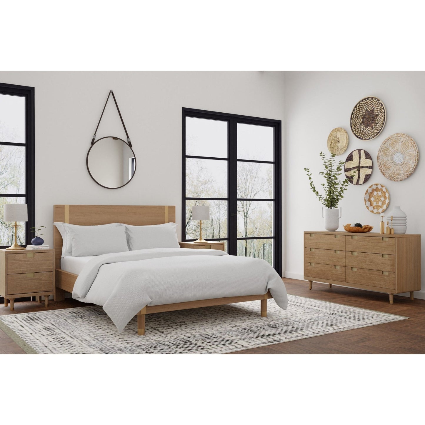 Easton Platform Bed - Alpine Furniture