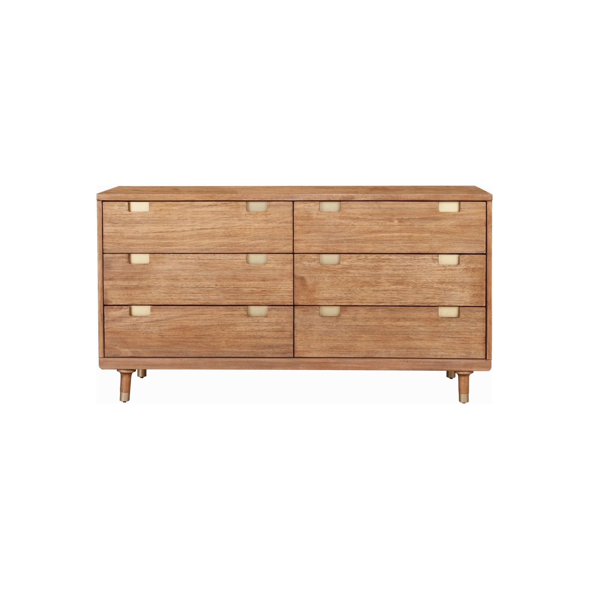 Alpine Furniture Easton Sand Six Drawer Dresser Alpine Furniture Easton Sand Six Drawer Dresser