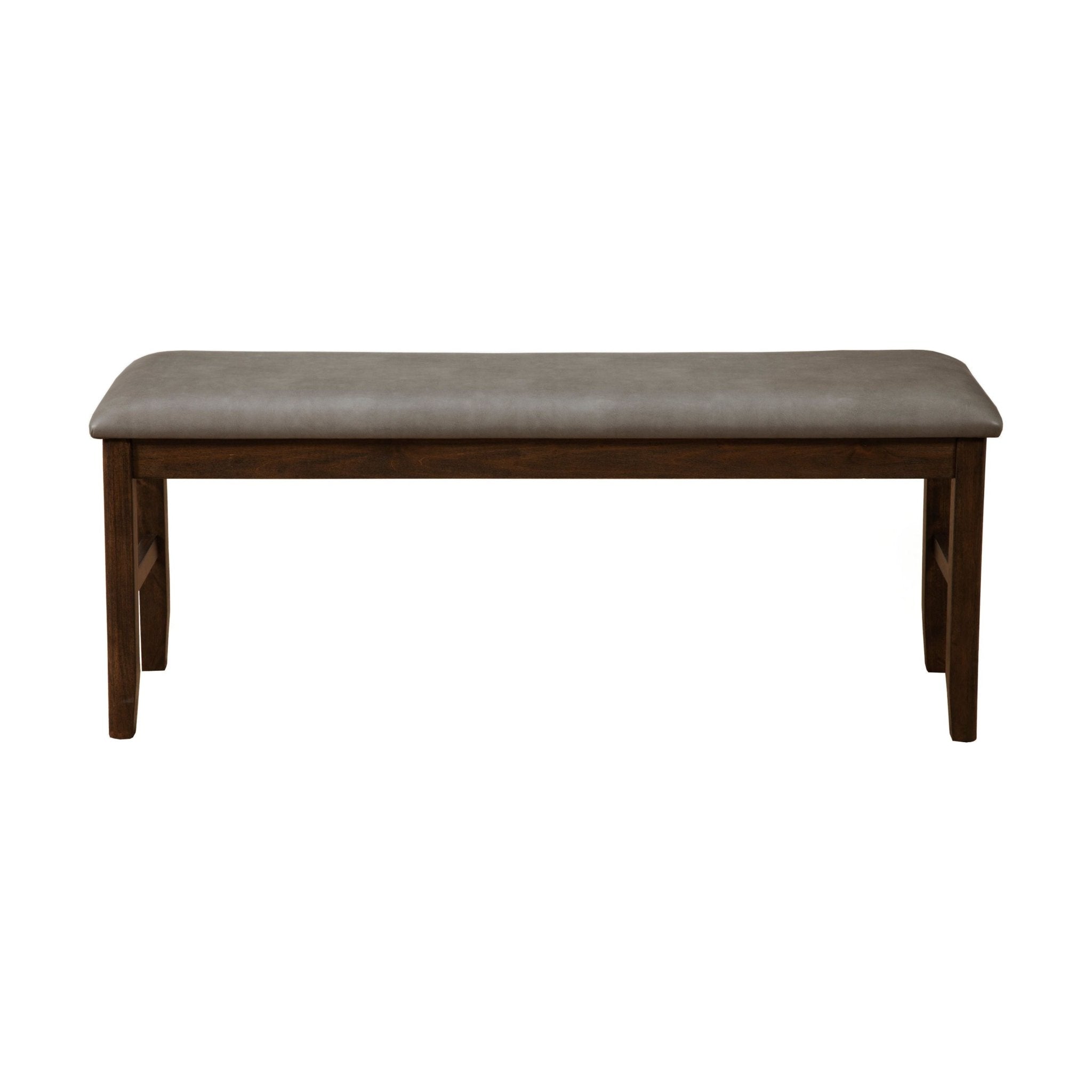 Walnut discount dining bench