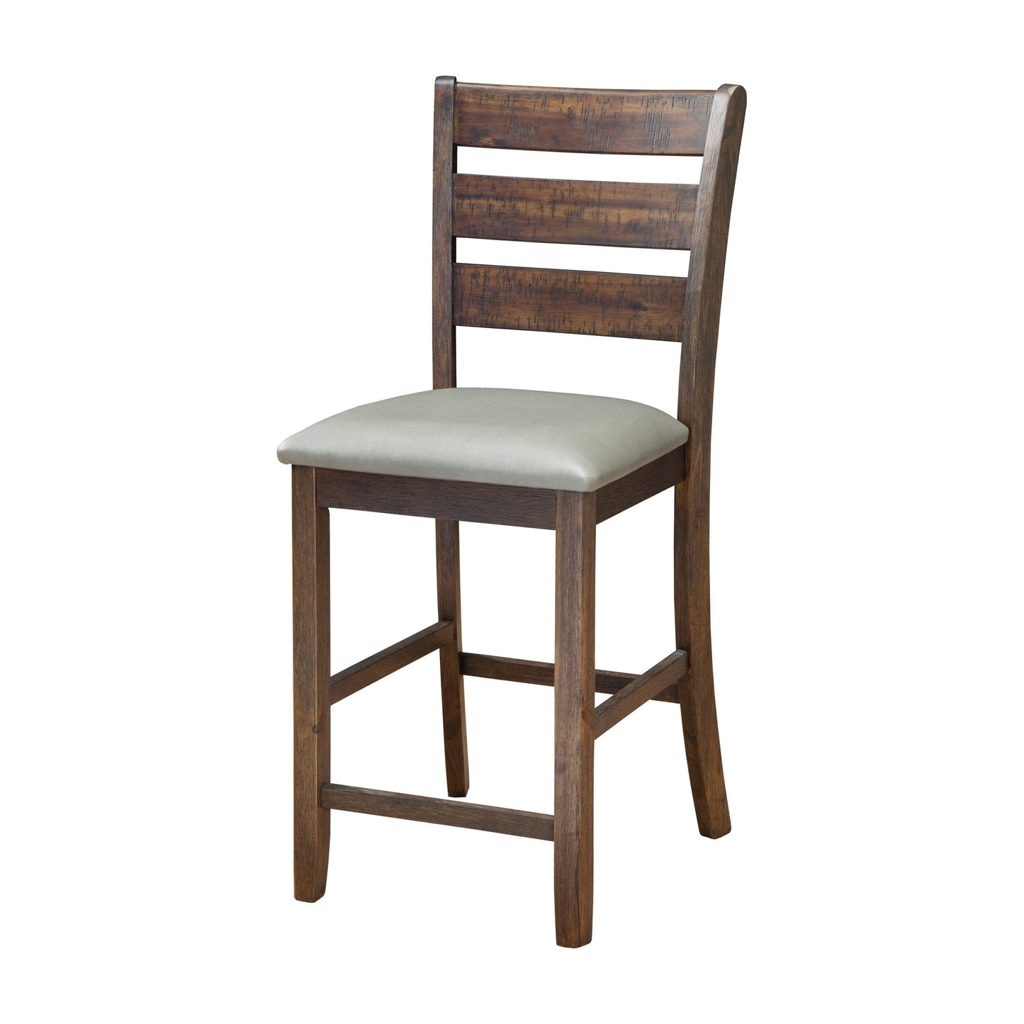 Emery Pub Height Chairs, Walnut - Alpine Furniture