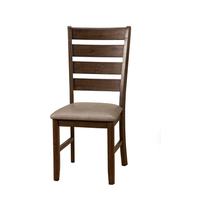 Emery Side Chairs, Walnut - Alpine Furniture