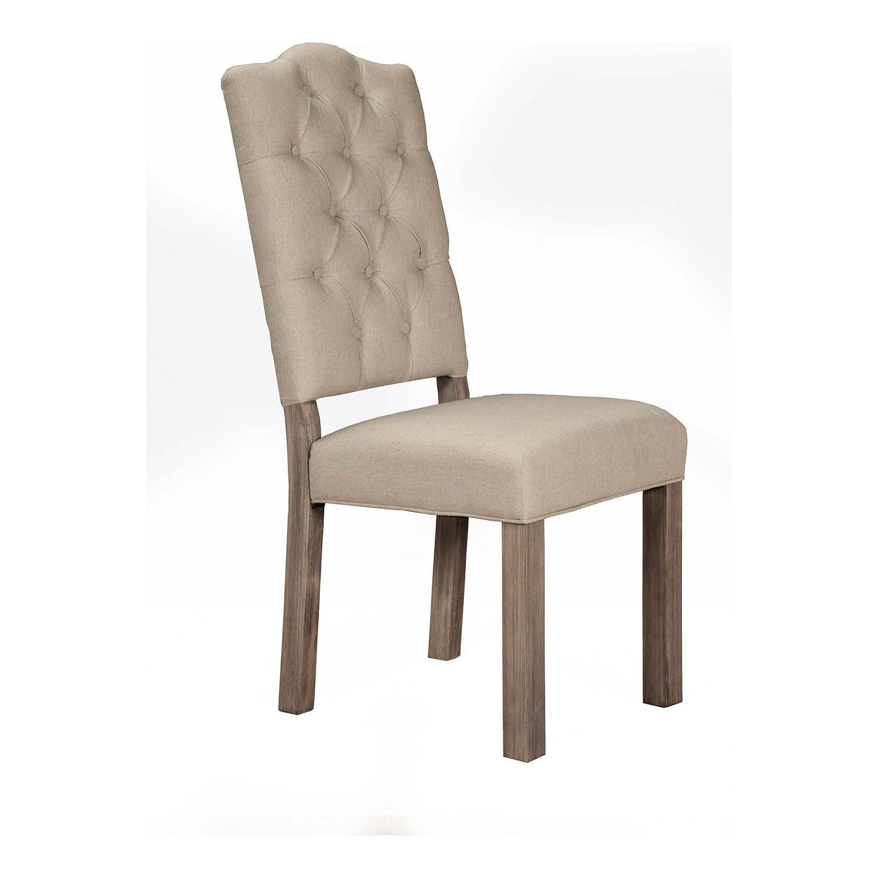 Fiji Side Chairs, Weathered Grey - Alpine Furniture