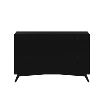 Flynn Dresser, Black - Alpine Furniture