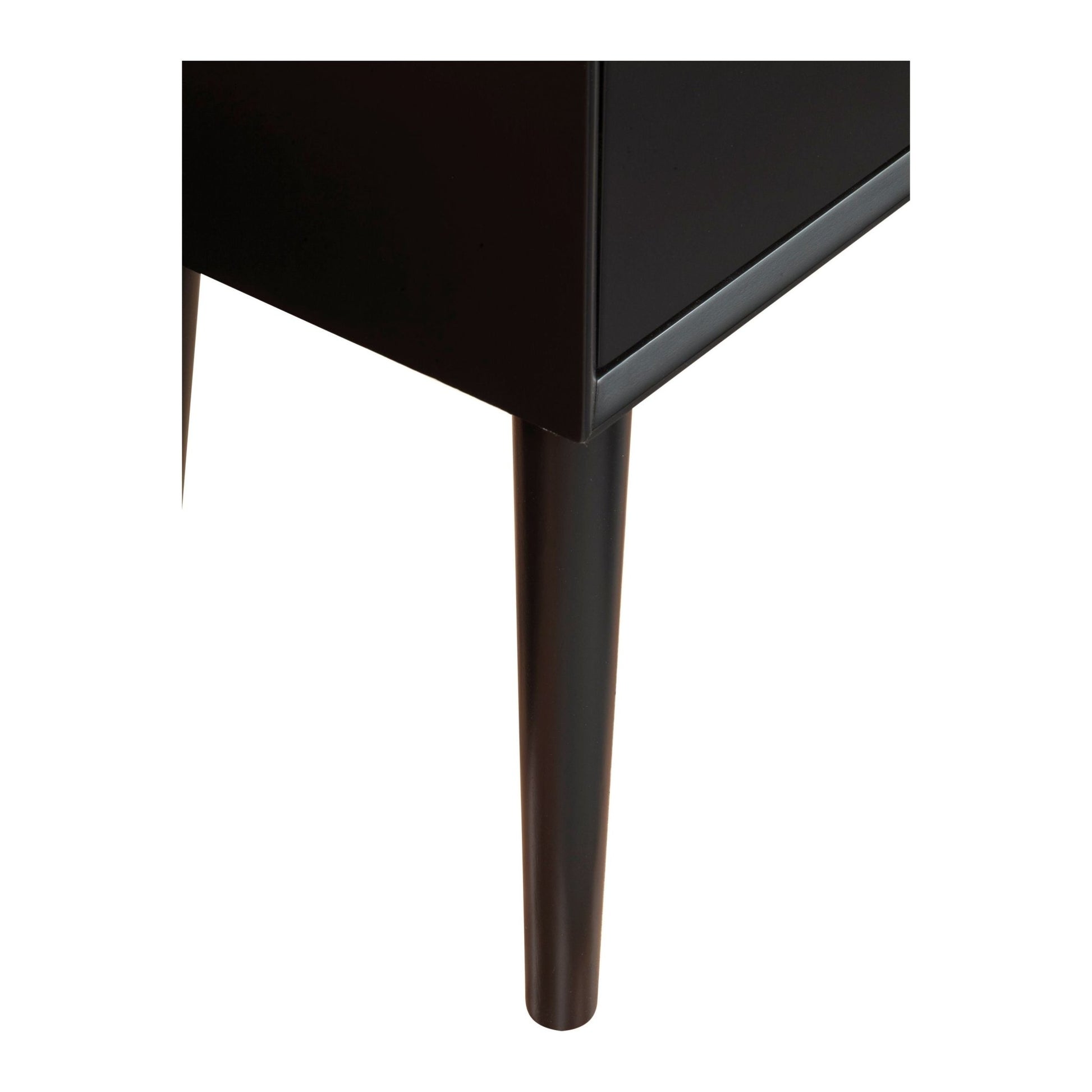 Flynn End Table, Black - Alpine Furniture