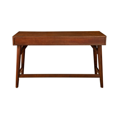 Flynn Large Desk, Walnut - Alpine Furniture