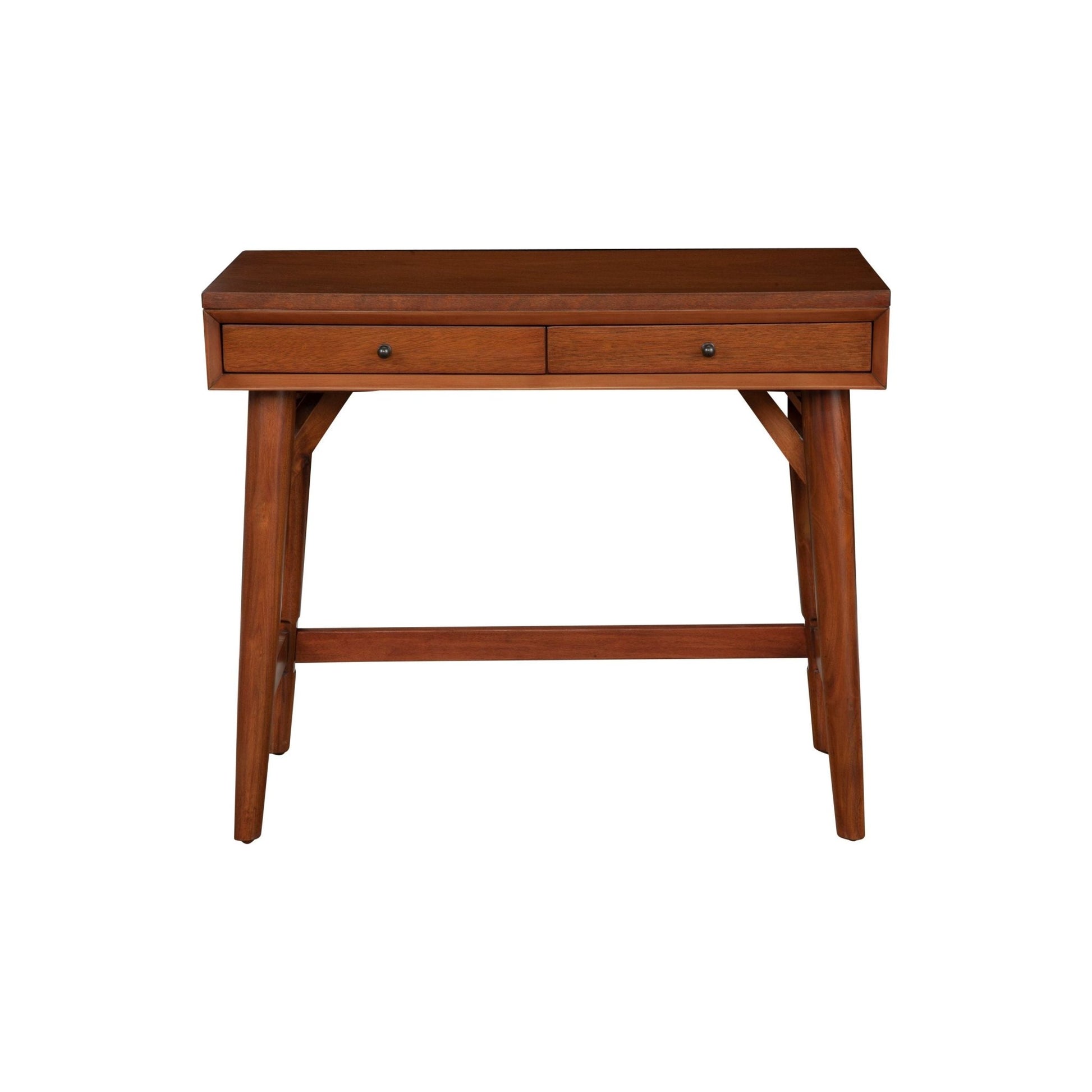 Flynn Mini Desk, Acorn - Alpine Furniture