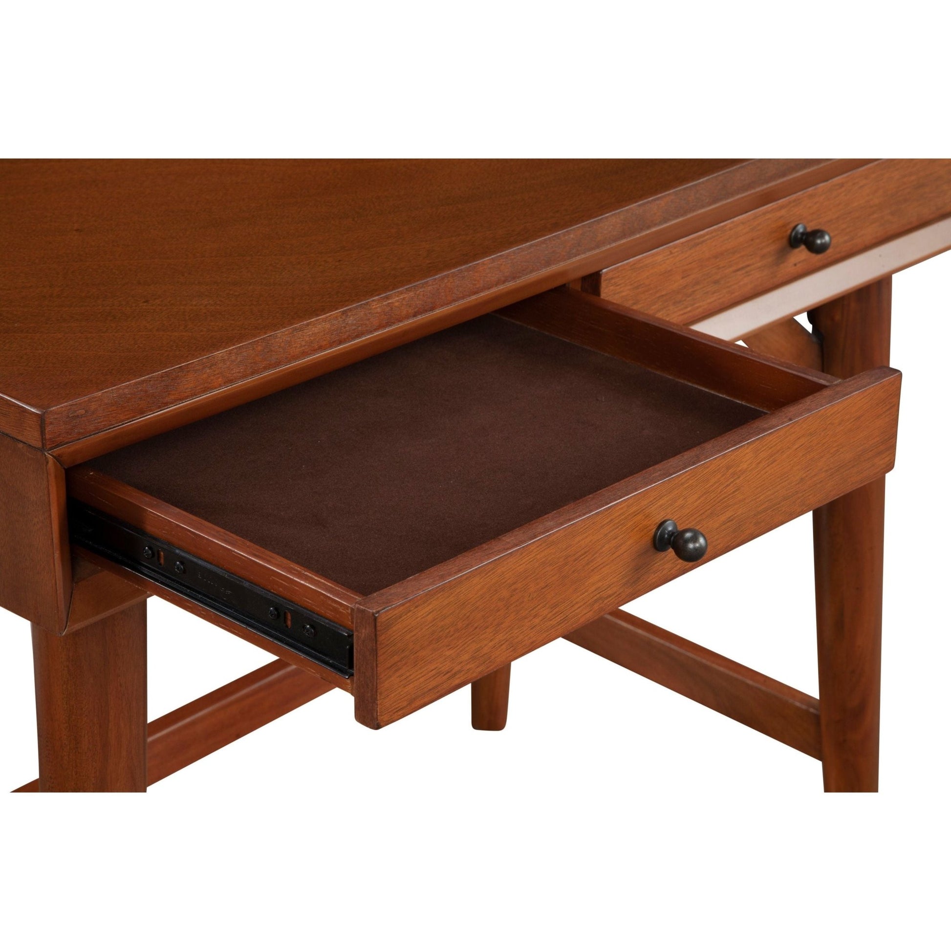 Flynn Mini Desk, Acorn - Alpine Furniture