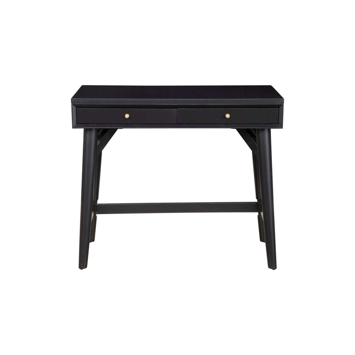 Flynn Mini Desk, Black - Alpine Furniture