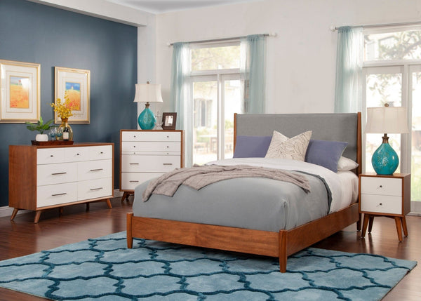 Flynn Mid-Century Modern Two-Tone Bedroom Collection