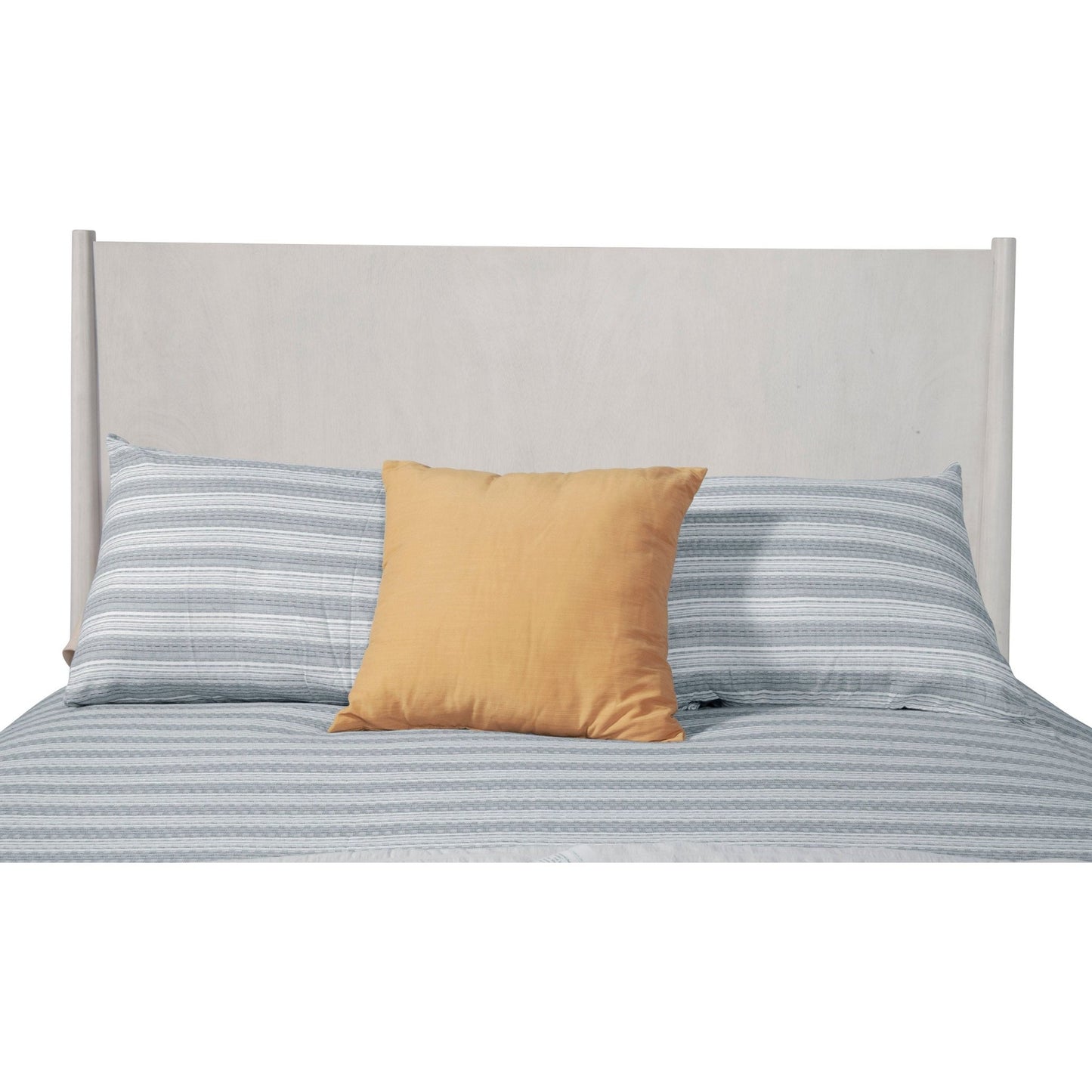 Flynn Panel Bed, Gray - Alpine Furniture