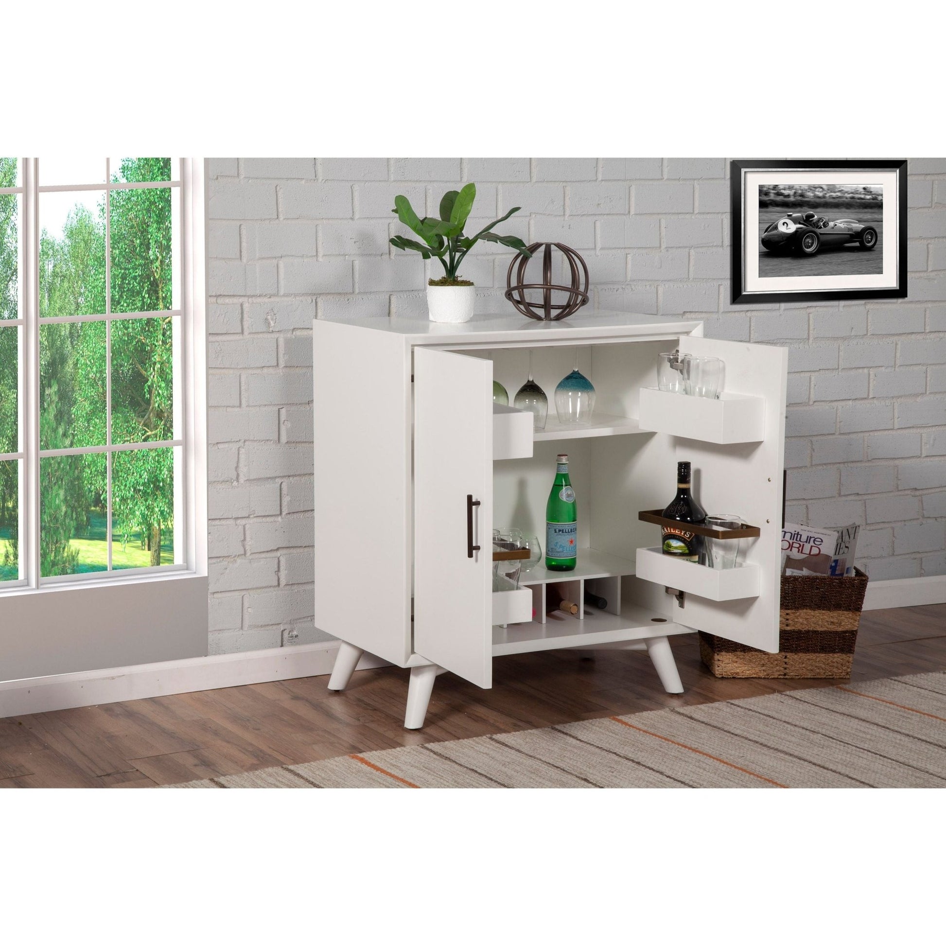 Compact Bar Cabinet White The Best Bar Cabinets To Elevate Your Home