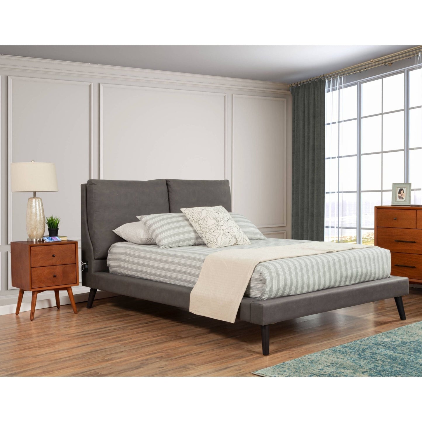 Gabriela Platform Bed - Alpine Furniture