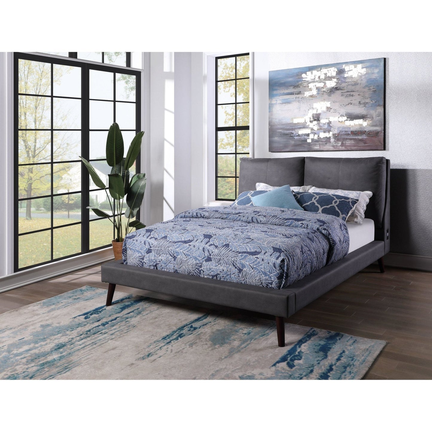 Gabriela Platform Bed - Alpine Furniture