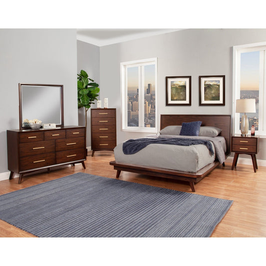 Gramercy Bed - Alpine Furniture