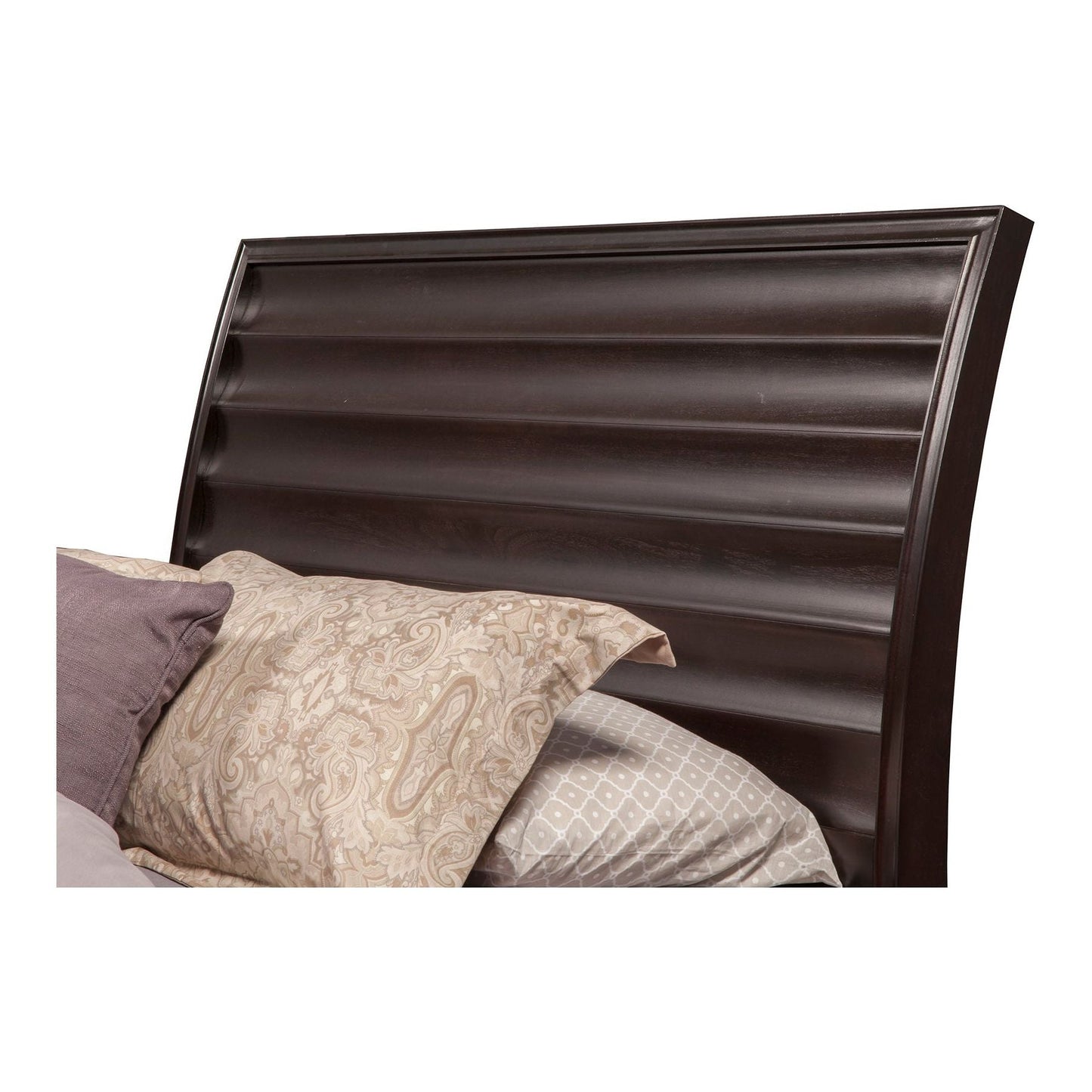 Legacy Storage Bed, Black Cherry - Alpine Furniture