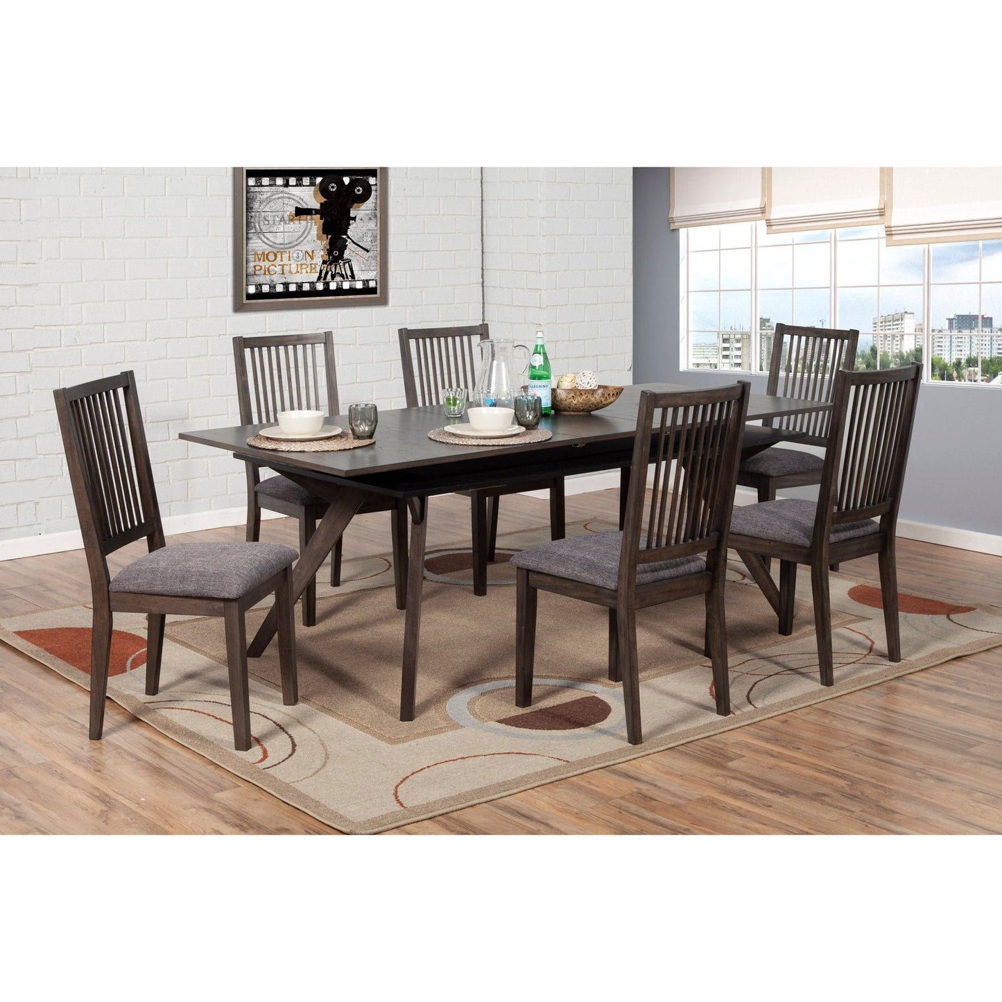 Lennox Extension Dining Table - Alpine Furniture