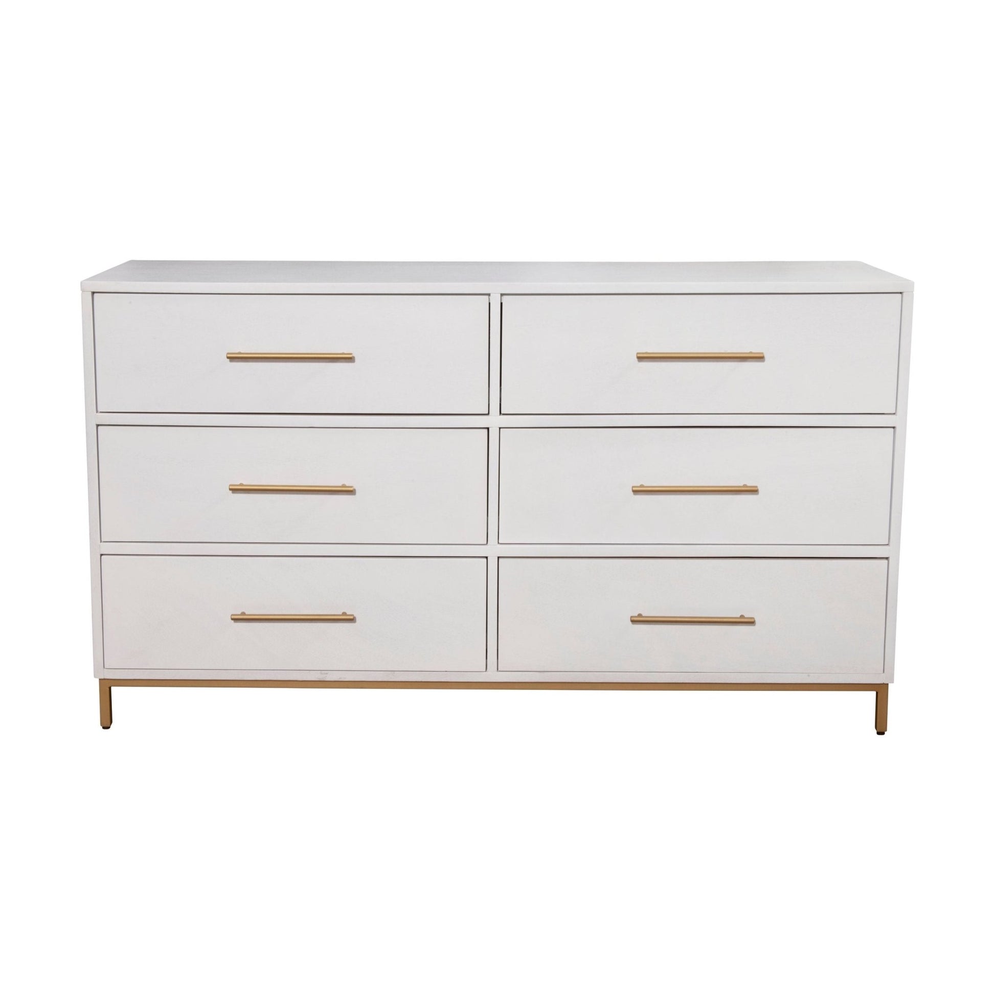 angel line madison 6 drawer double dresser white Angel Line Madison 6 Drawer Double Dresser, Multiple Colors