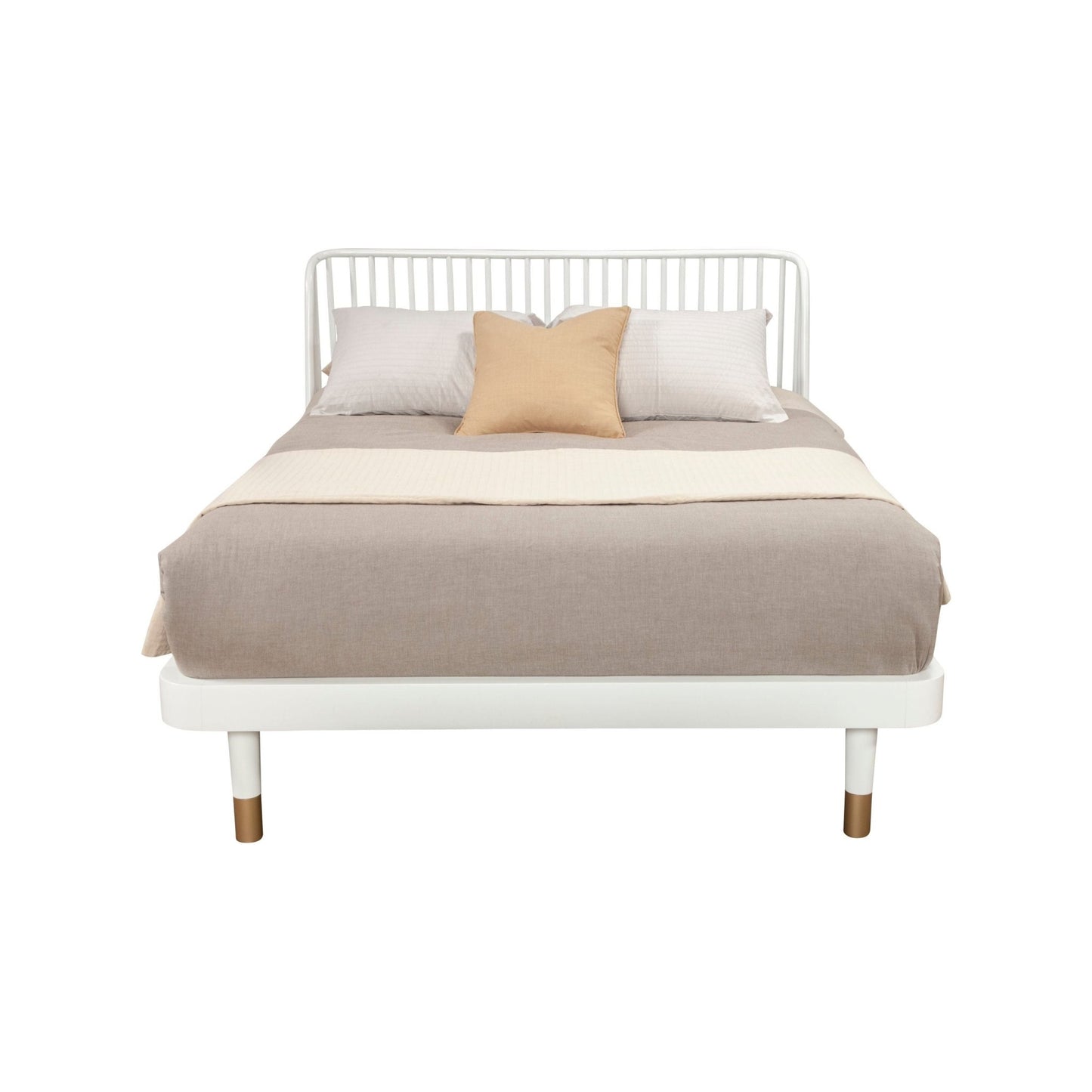 Madelyn Slat Back Platform Bed - Alpine Furniture