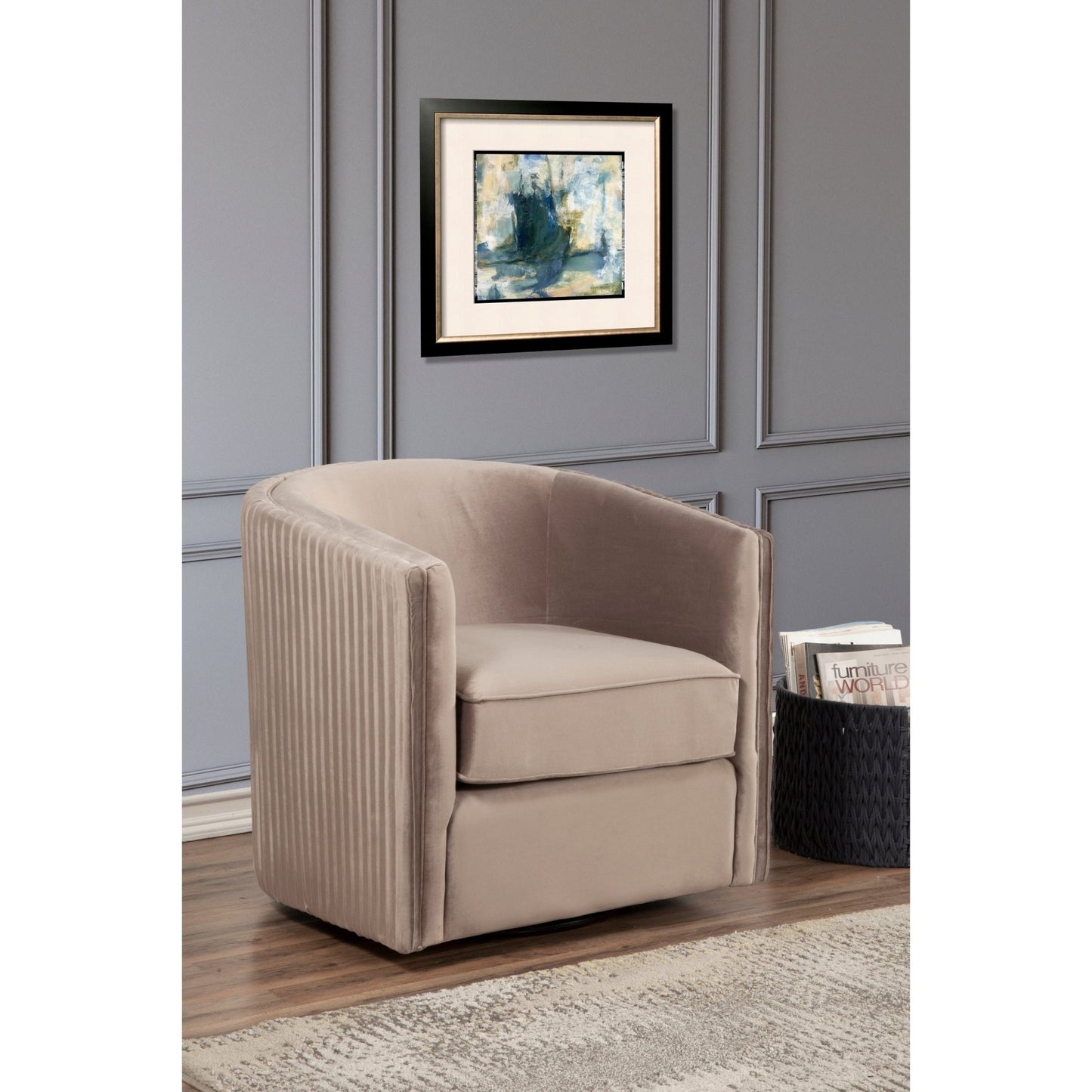 Maison Swivel Chair - Alpine Furniture