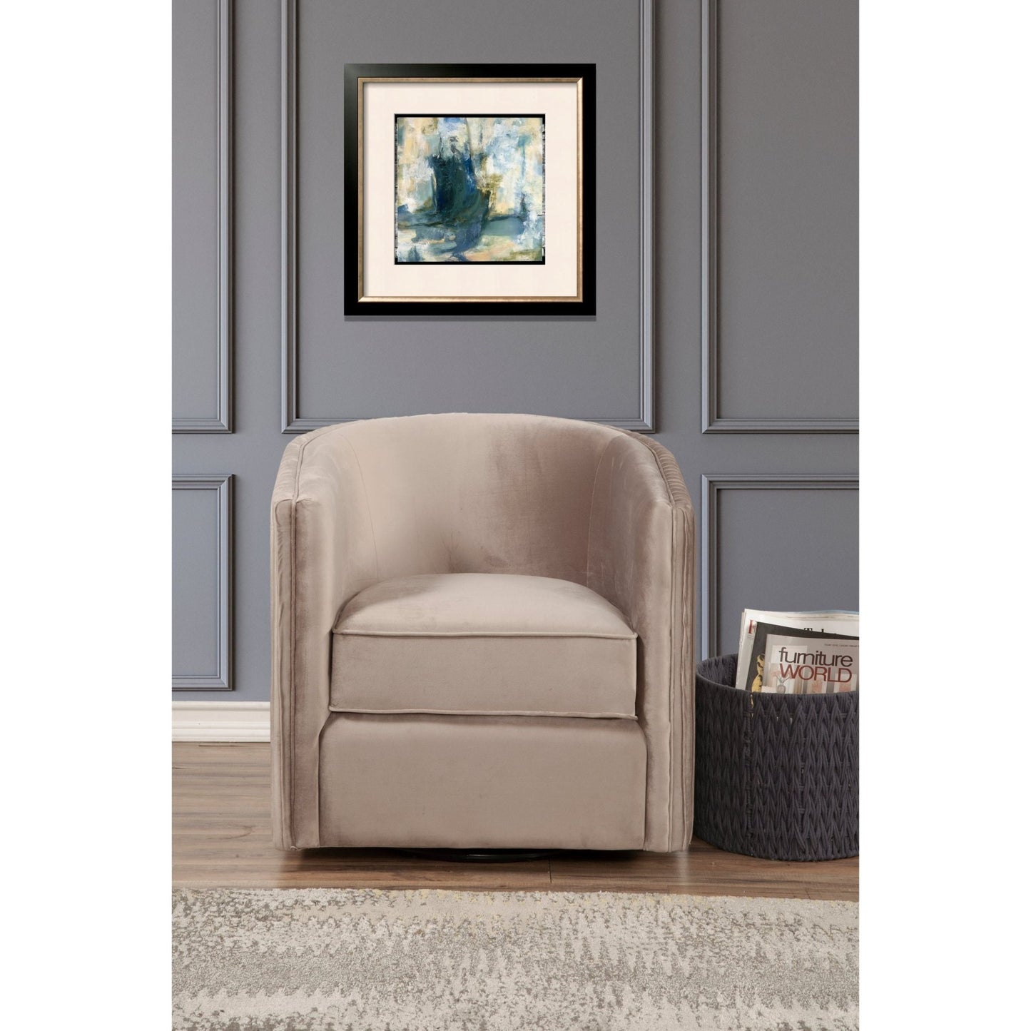 Maison Swivel Chair - Alpine Furniture