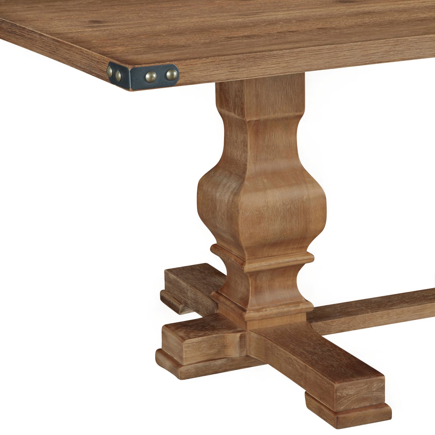 Manchester Dining Table, Natural - Alpine Furniture