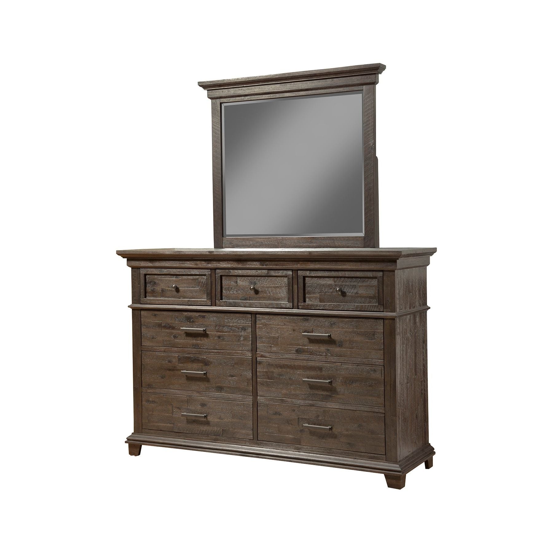 Newberry Dresser, Salvaged Grey - Alpine Furniture