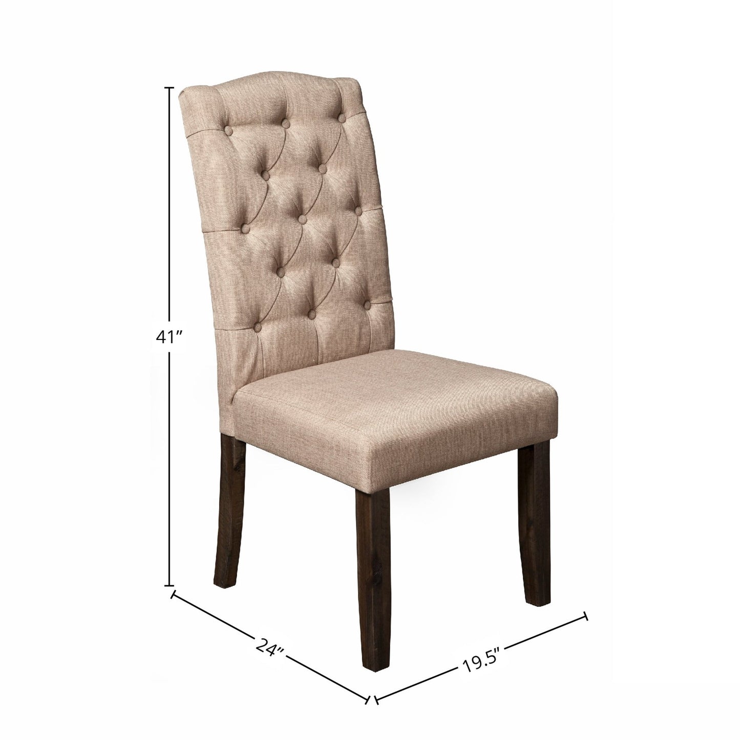 Newberry Parson Chairs, Salvaged Grey - Alpine Furniture