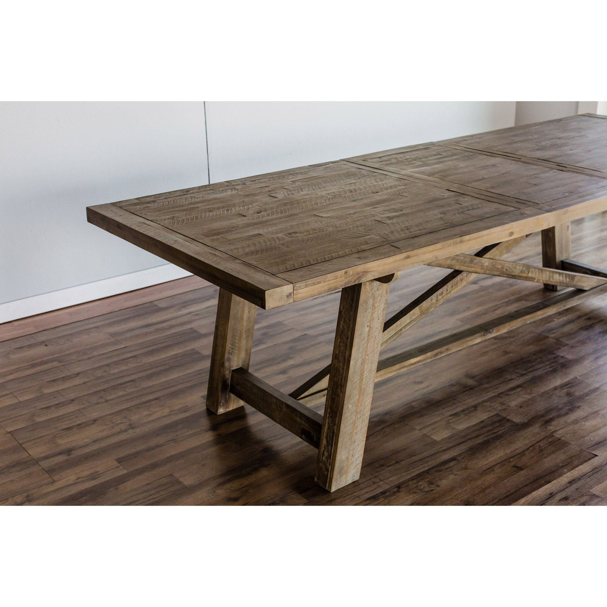 Newberry Rectangular Dining Table, Weathered Natural – Alpine