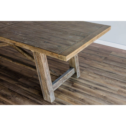 Newberry Rectangular Dining Table, Weathered Natural β Alpine
