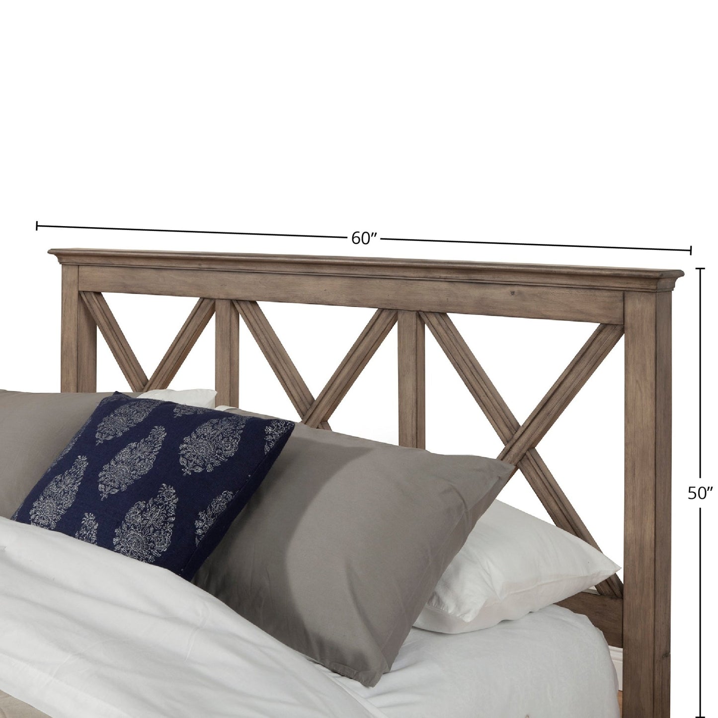 Potter Headboard Only, French Truffle - Alpine Furniture