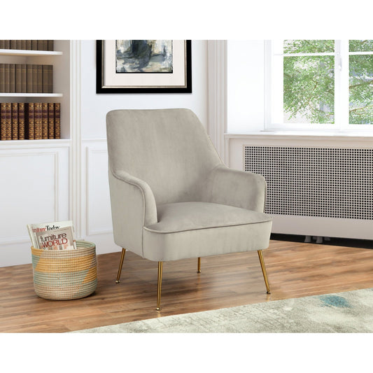 Rebecca Leisure Chair, Grey - Alpine Furniture