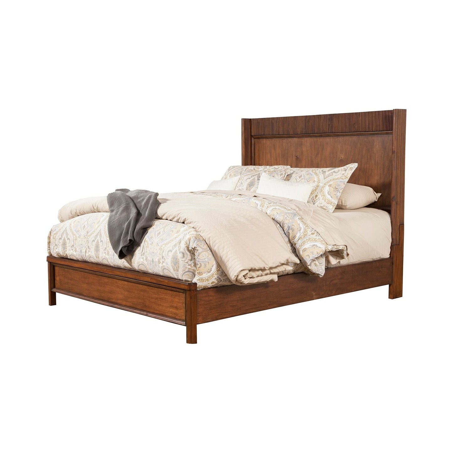 Rex Bed, Burgandy - Alpine Furniture